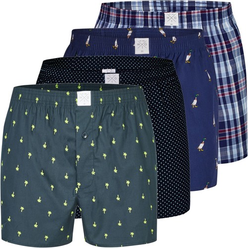 Herren webboxer 4er - webboxer, pack