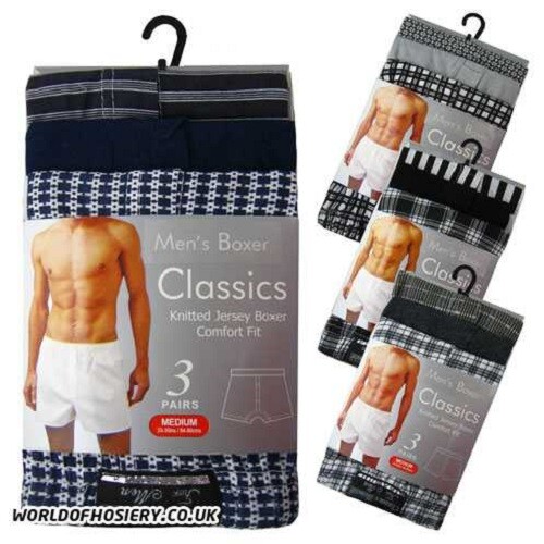 Herren boxershorts 3er pack - boxershorts,